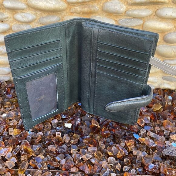 Liebeskind Berlin Forest Green Leather Wallet. - Picture 4 of 10